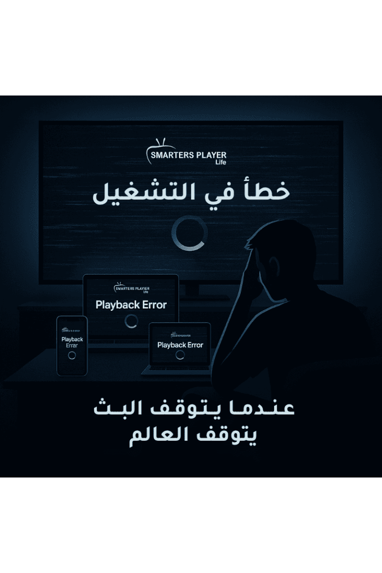 حل مشكلة Smarters Player Lite لا يعمل (Playback Error) | دليل شامل