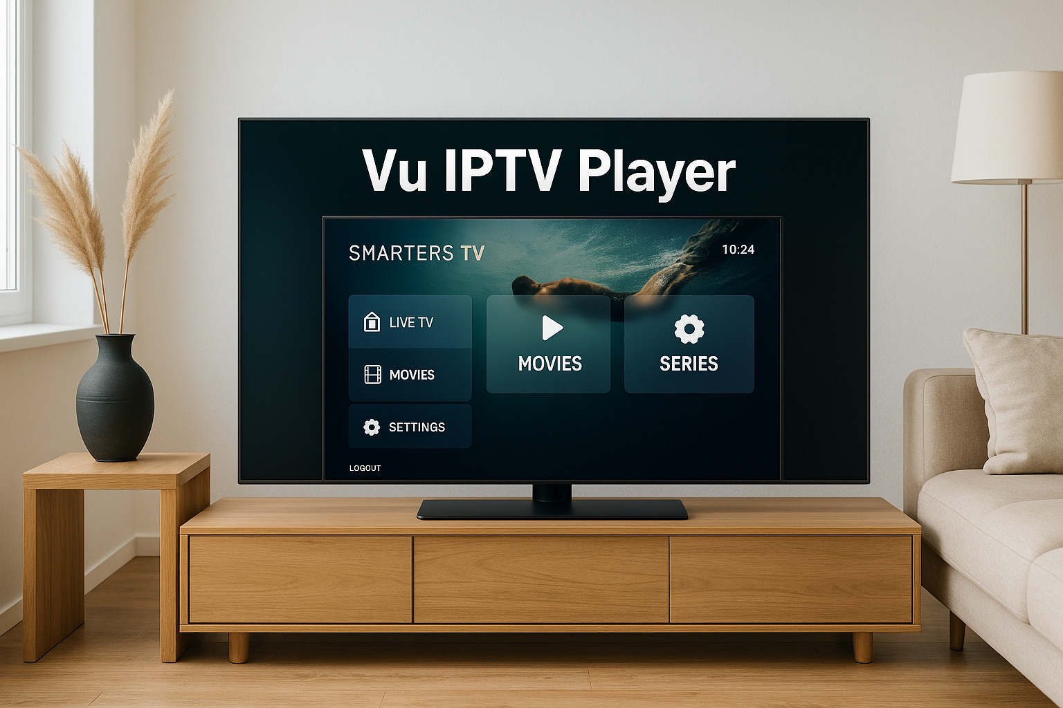إعدادات Vu IPTV Player لتحسين جودة المشاهدة 4K بدون تقطيع في السعودية