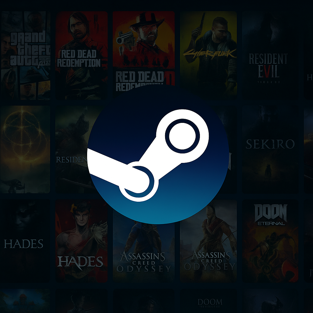 🎮 بكج ألعاب ستيم في حساب واحد — 200 لعبة للكمبيوتر (PC) بكج ألعاب ستيم 200 لعبة