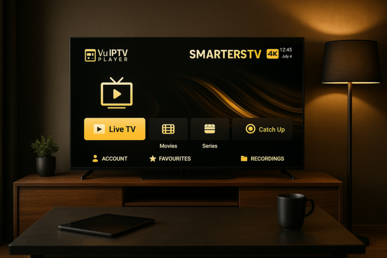 تفعيل تطبيق Vu IPTV Player وتشغيل اشتراك Smarters TV على الشاشات الذكية بجودة 4K بدون تقطيع